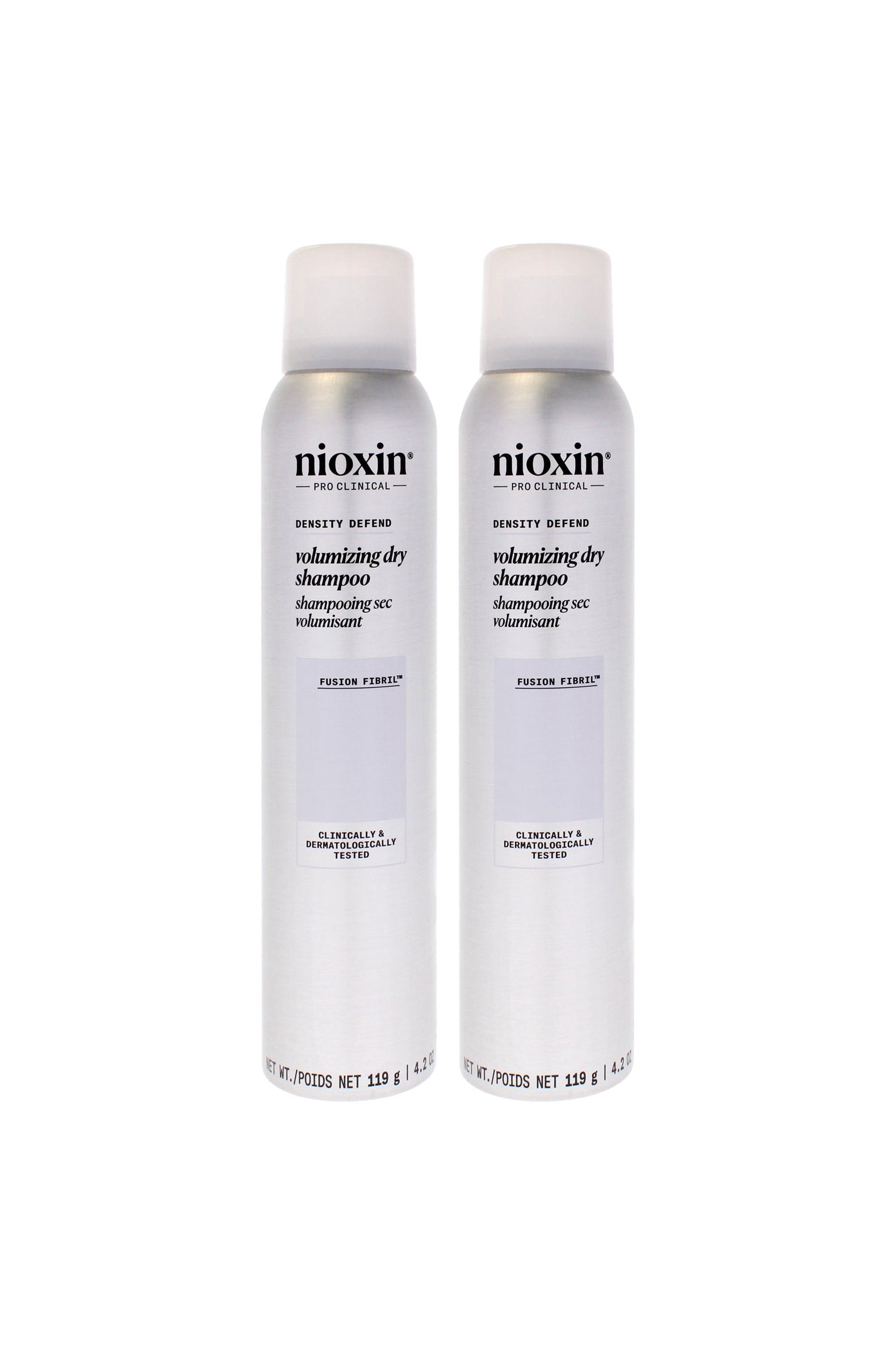 Density Defend Volumizing Dry Shampoo by Nioxin for Unisex - 4.2 Dry Shampoo - Pack of 2