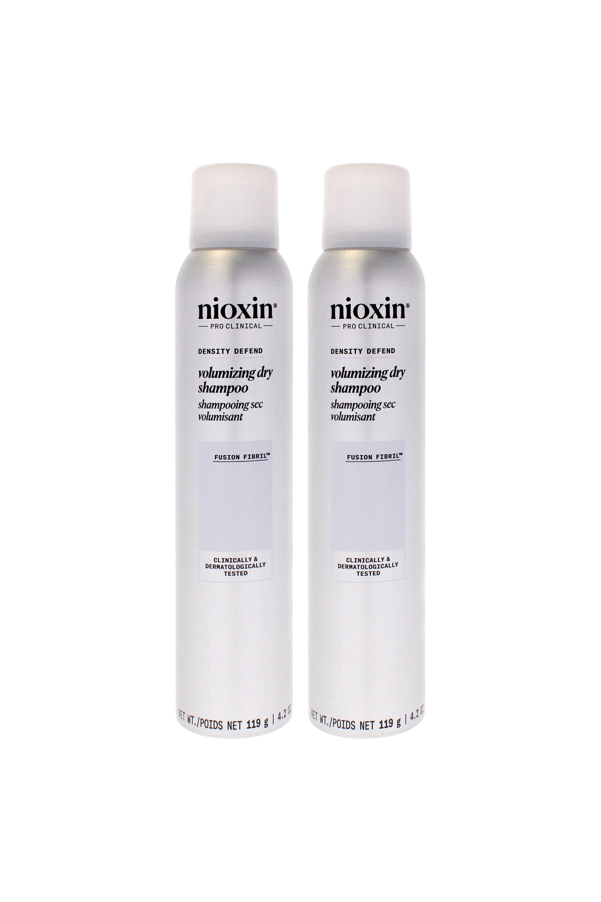 Density Defend Volumizing Dry Shampoo by Nioxin for Unisex - 4.2 Dry Shampoo - Pack of 2