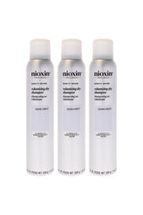 Density Defend Volumizing Dry Shampoo by Nioxin for Unisex - 4.2 oz Dry Shampoo - Pack of 3