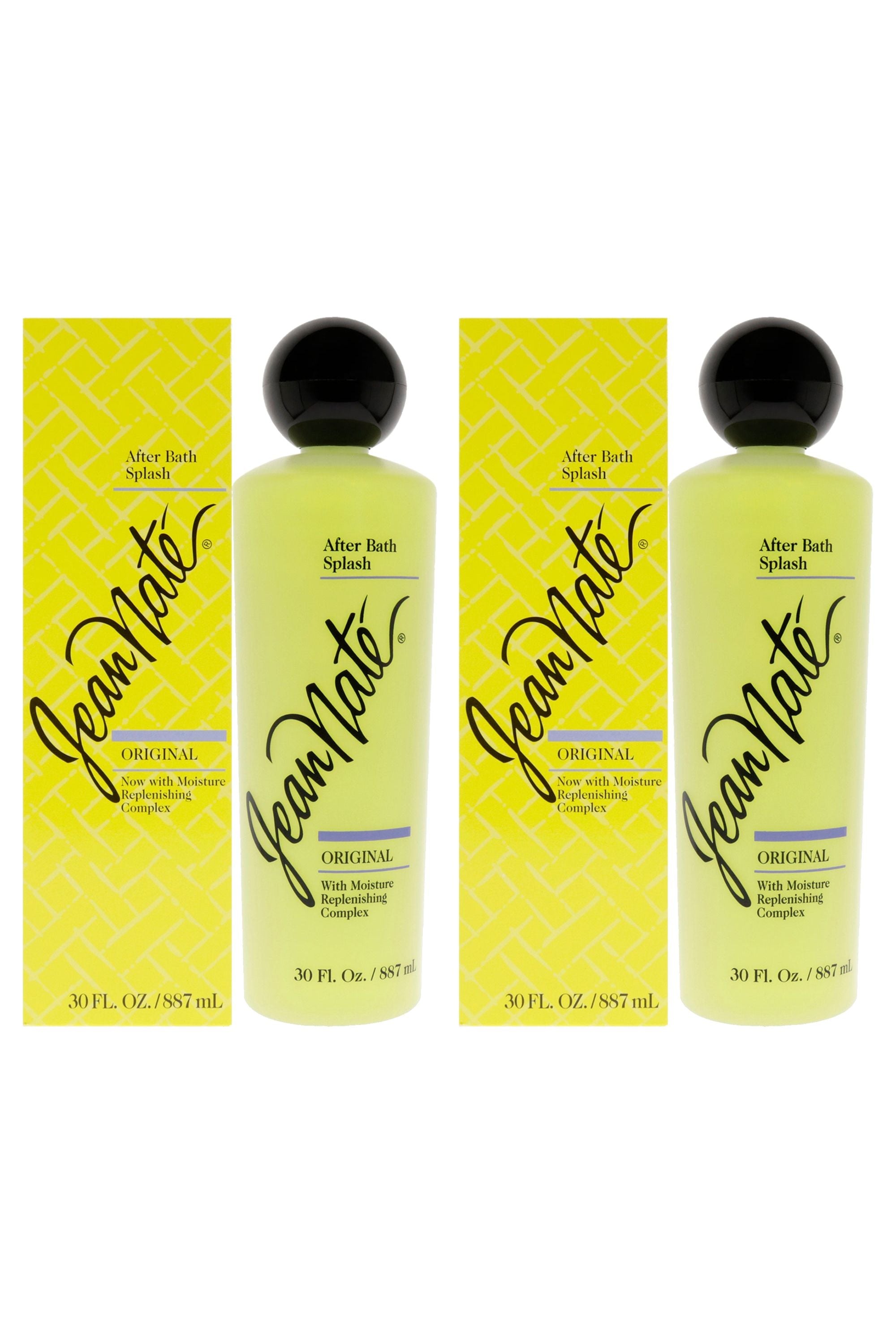 Jean Nate After Bath Splash by Revlon for Women - 30 oz Splash - Pack of 2