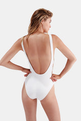 Solid & Striped The Jennifer One Piece - Cream