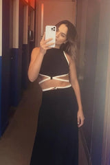 @brittjc in Bec + Bridge Lauryn Knit Skirt - Black