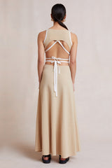 Bec + Bridge Lauryn Knit Top - Cream/ Sand