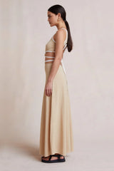 Bec + Bridge Lauryn Knit Skirt - Cream/ Sand