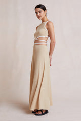 Bec + Bridge Lauryn Knit Top - Cream/ Sand