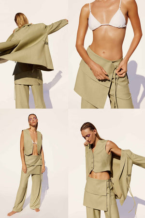 Significant Other Leighton Skirt - Sage