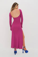 For Love & Lemons Lorelei Maxi Dress - Pink