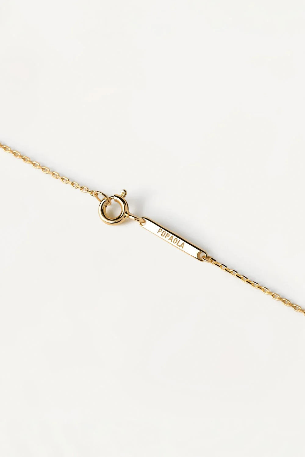 PDPAOLA Mini Letter Necklace