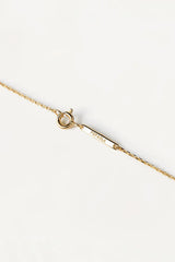 PDPAOLA Mini Letter Necklace