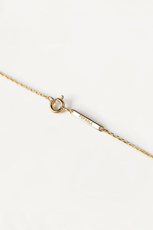 PDPAOLA Mini Letter Necklace