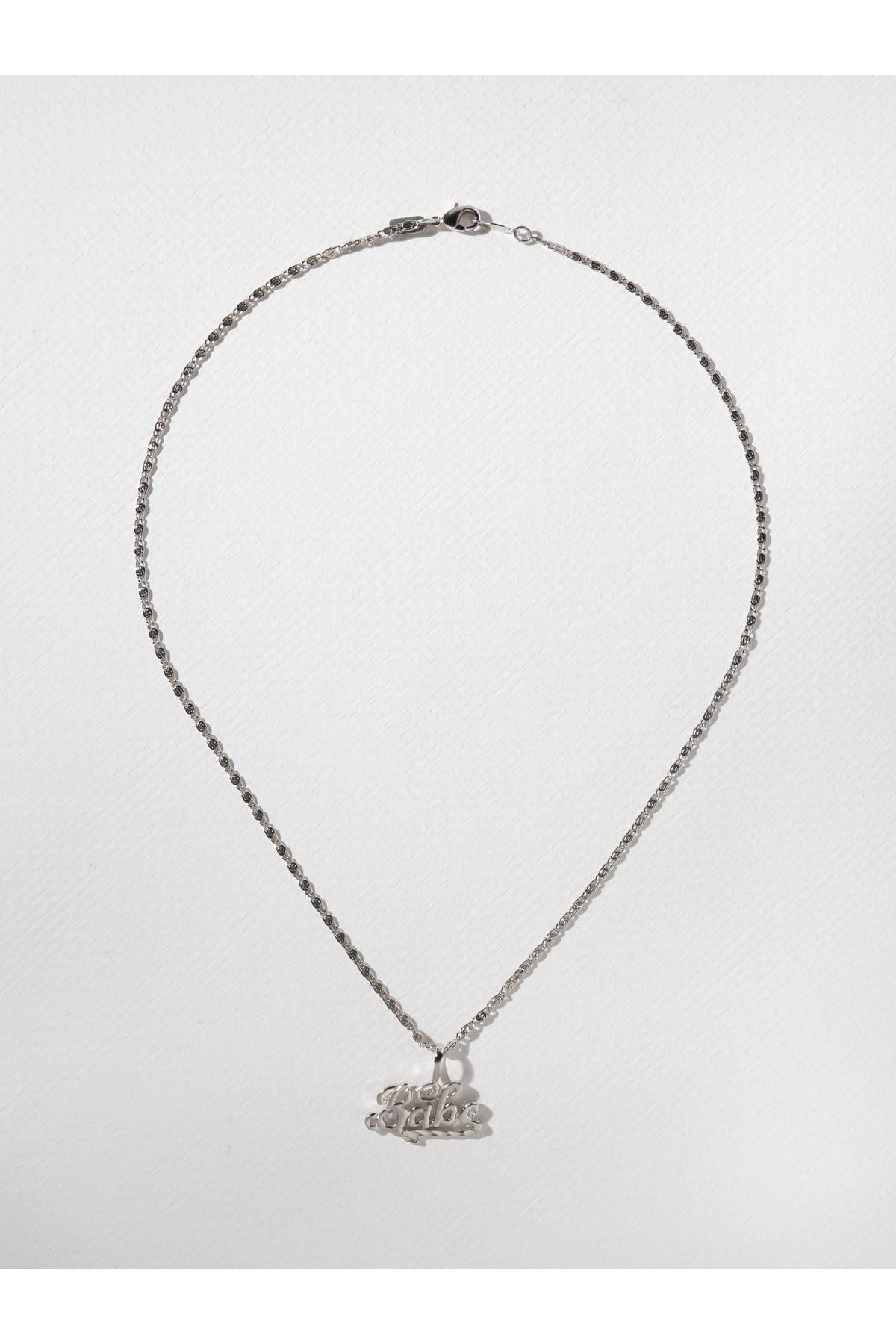 The Babe Necklace Silver