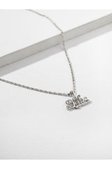 The Babe Necklace Silver
