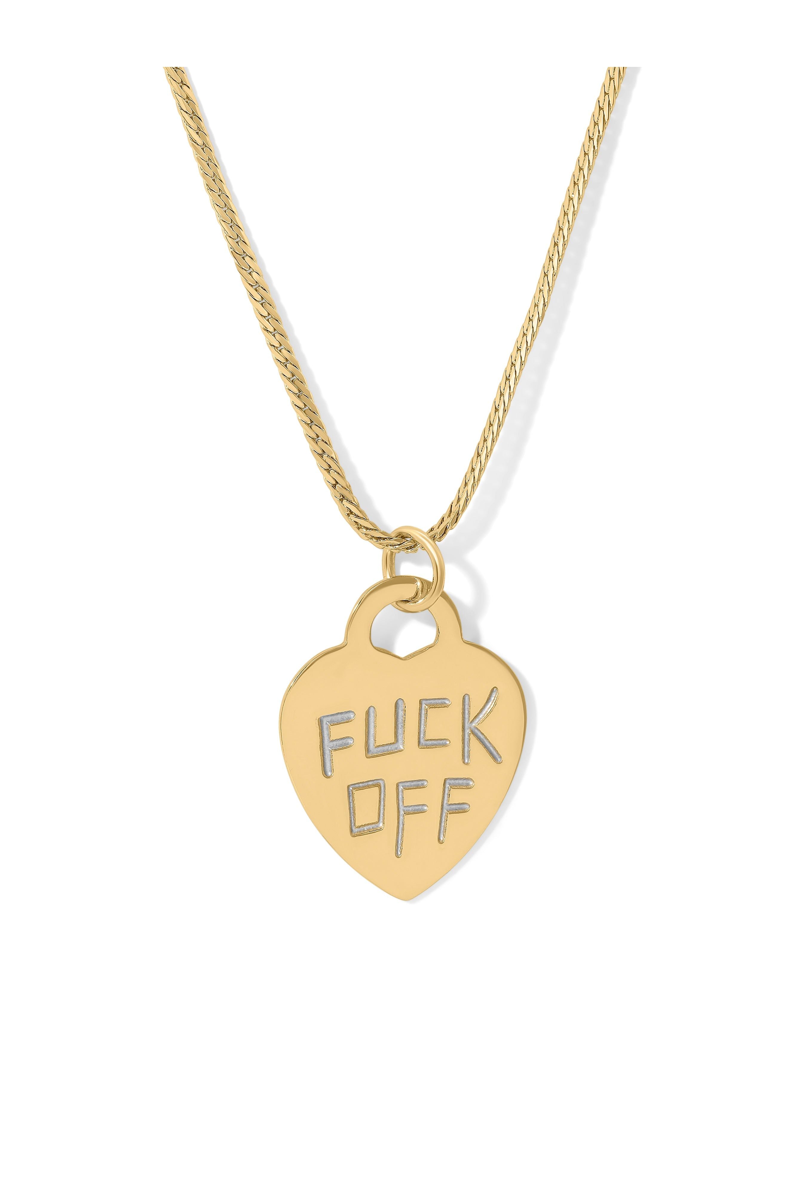 The F*ck Off Necklace