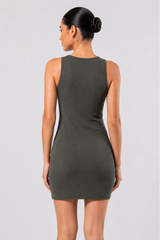 The Ribbed Tank Dress