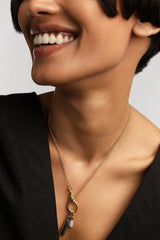PDPAOLA Pavé Drop Pendant