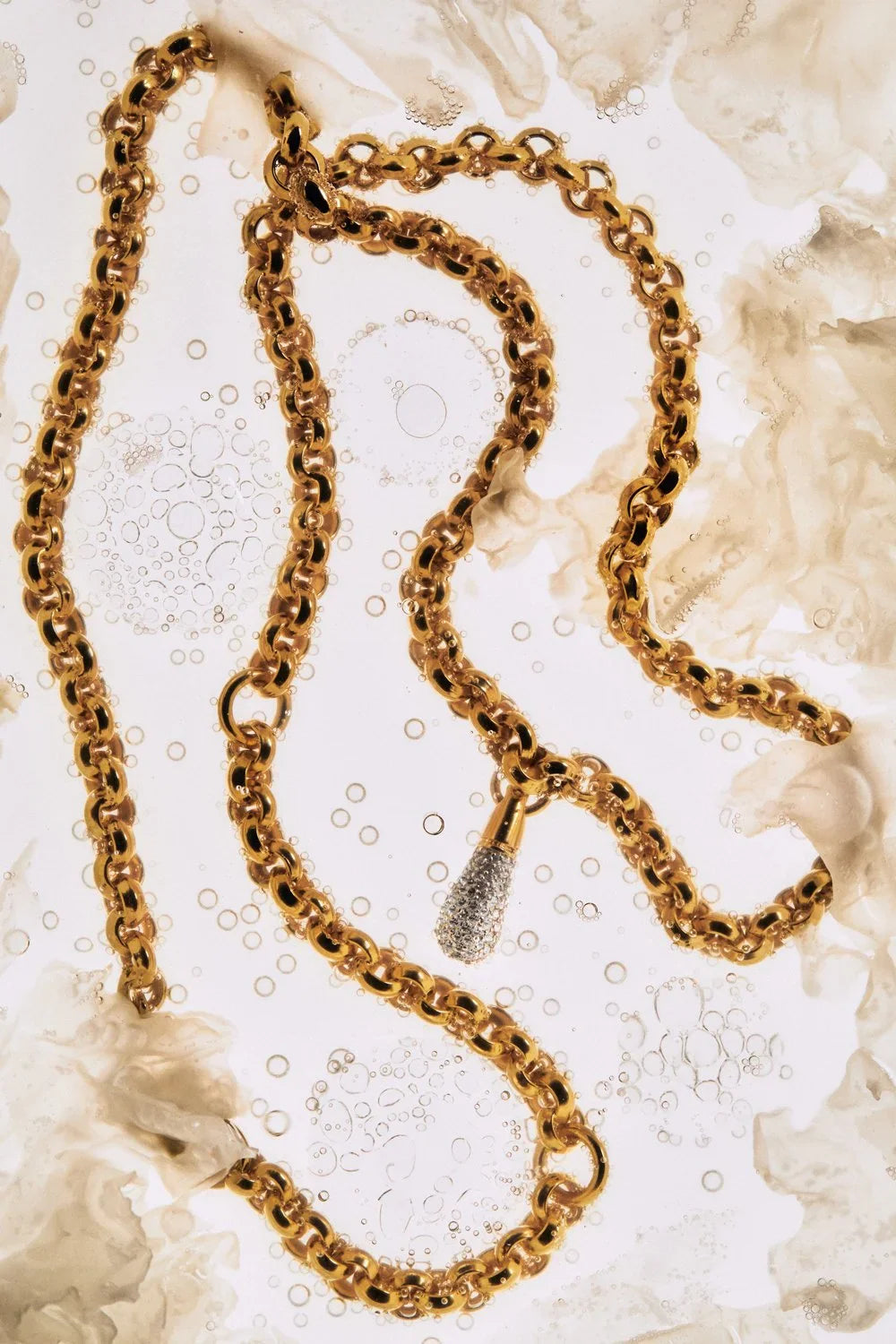 PDPAOLA Pavé Drop Pendant