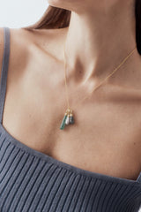 PDPAOLA Pavé Drop Pendant