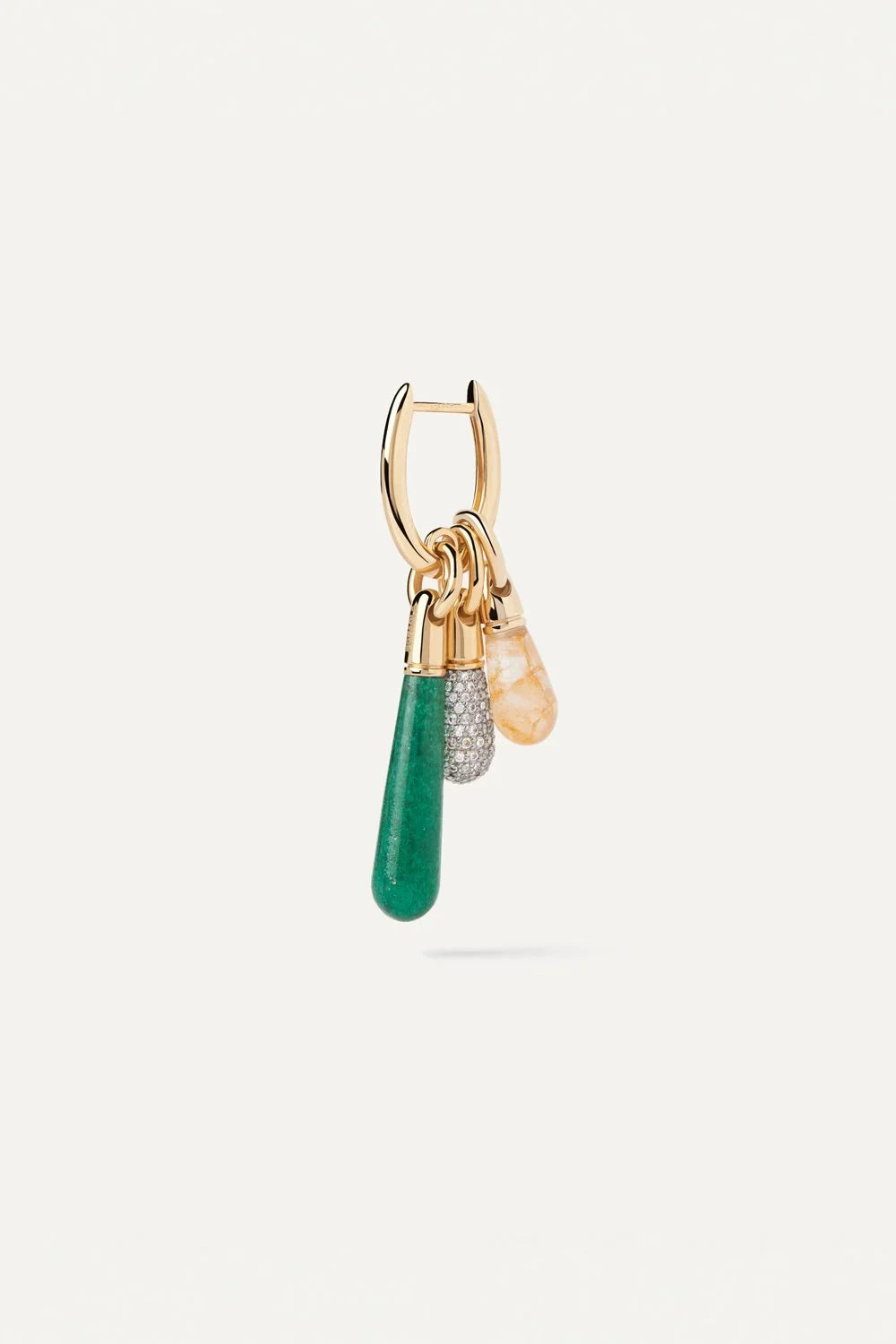 PDPAOLA Pavé Drop Pendant