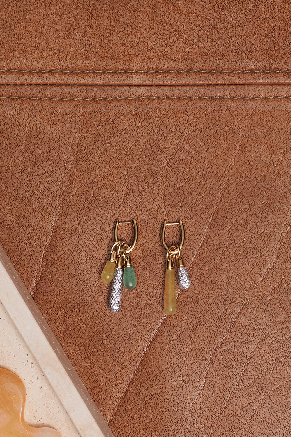 PDPAOLA Pavé Drop Pendant