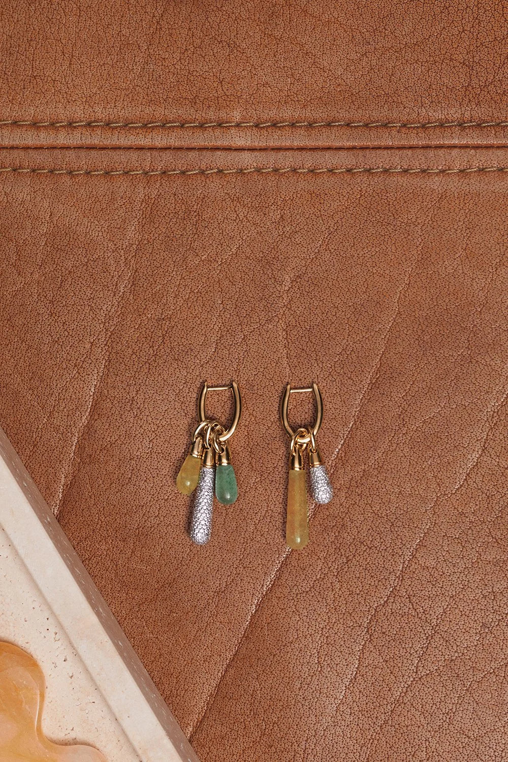 PDPAOLA Pavé Large Drop Pendant