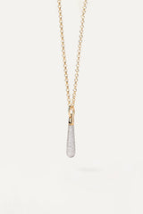 PDPAOLA Pavé Large Drop Pendant