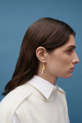 PDPAOLA Pavé Large Drop Pendant