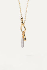 PDPAOLA Pavé Large Drop Pendant