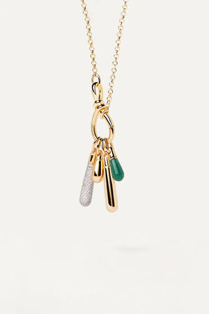 PDPAOLA Pavé Large Drop Pendant