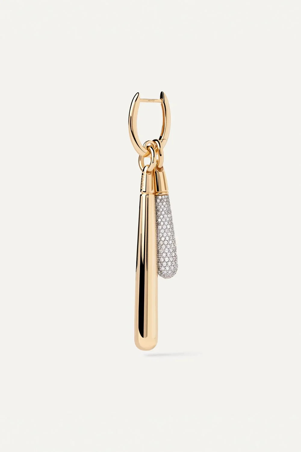 PDPAOLA Pavé Large Drop Pendant