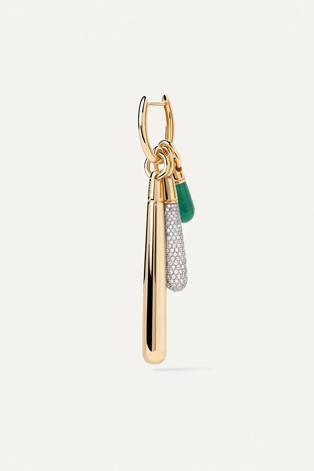 PDPAOLA Pavé Large Drop Pendant