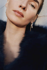 PDPAOLA Pavé Twist Hoops