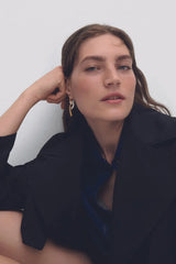 PDPAOLA Pavé Twist Hoops