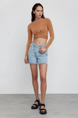 Significant Other Phoebe Short - Mid Blue