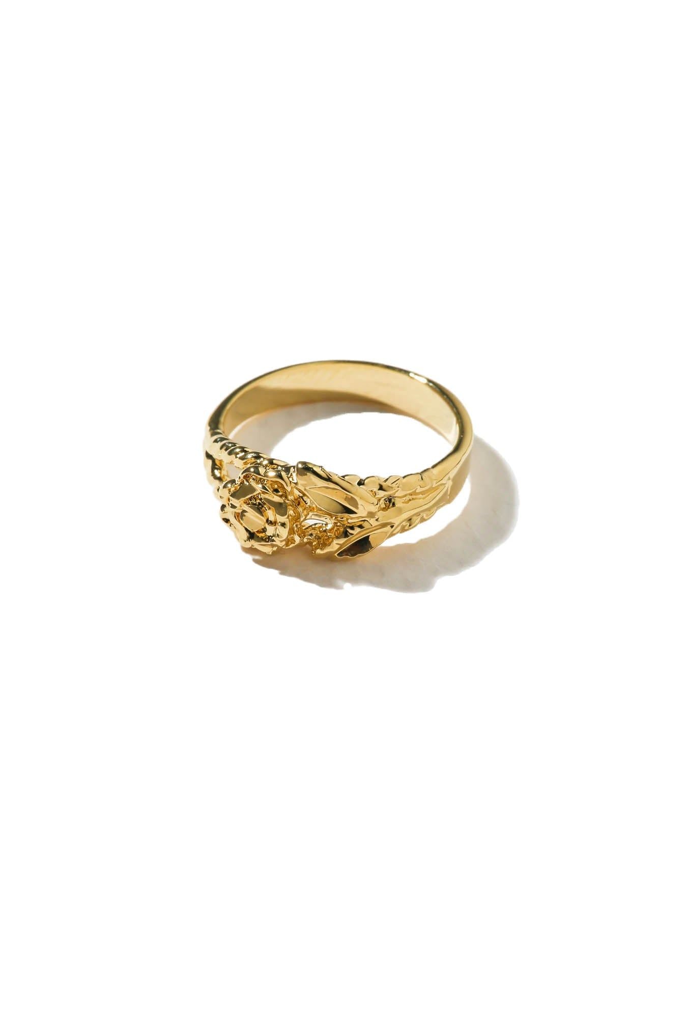 The Gold Rose Ring