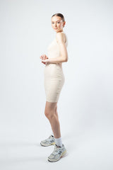 Ribbed Tank Dress