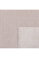 Lodhi Hand-Loomed Contemporary Solid Gray Area Rug Gray