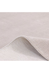 Lodhi Hand-Loomed Contemporary Solid Gray Area Rug Gray