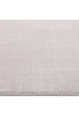 Lodhi Hand-Loomed Contemporary Solid Gray Area Rug Gray