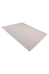 Lodhi Hand-Loomed Contemporary Solid Gray Area Rug Gray