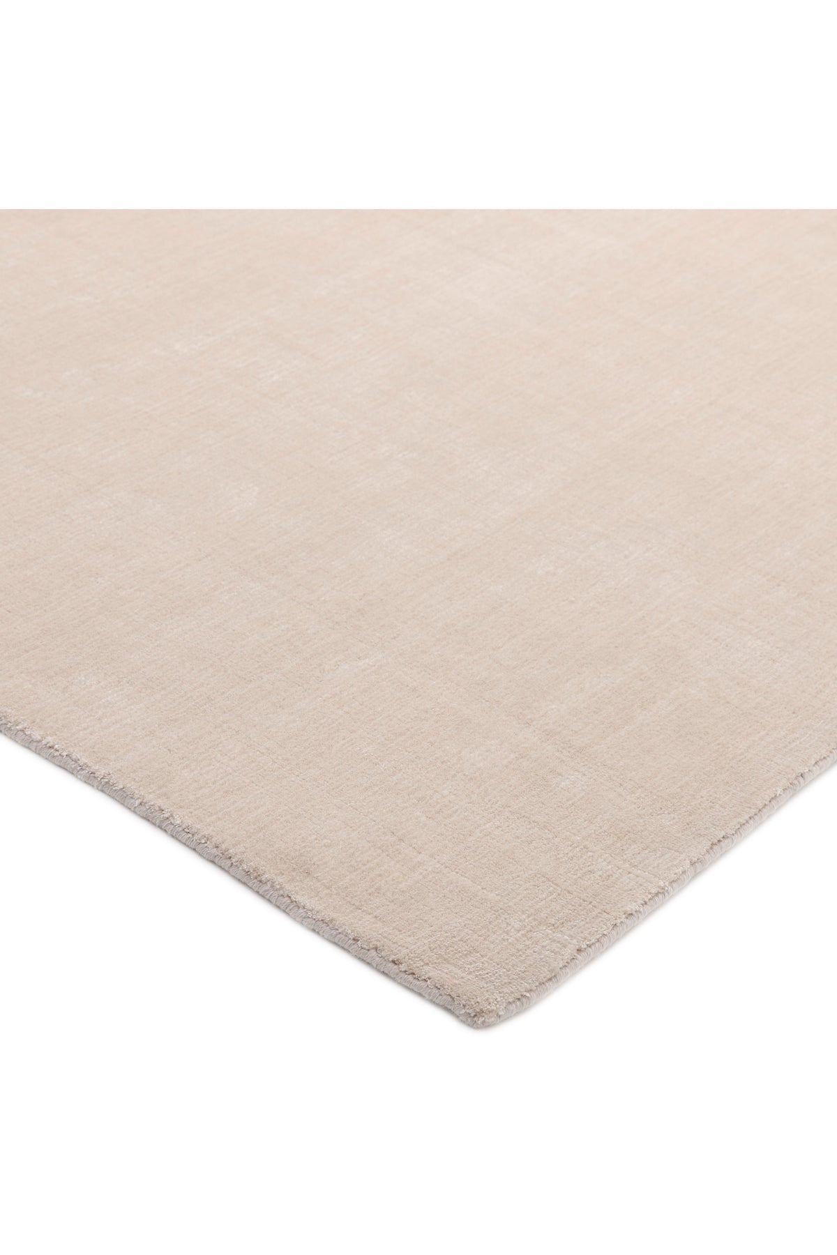 Lodhi Hand-Loomed Contemporary Solid Beige Area Rug Beige