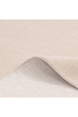 Lodhi Hand-Loomed Contemporary Solid Beige Area Rug Beige