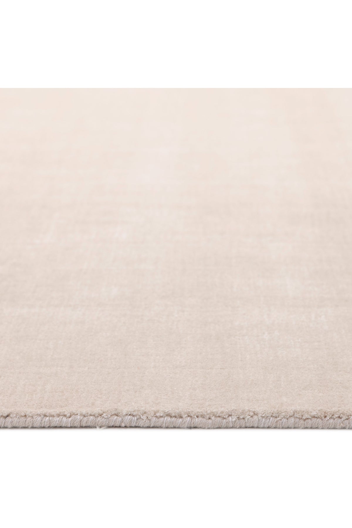 Lodhi Hand-Loomed Contemporary Solid Beige Area Rug Beige