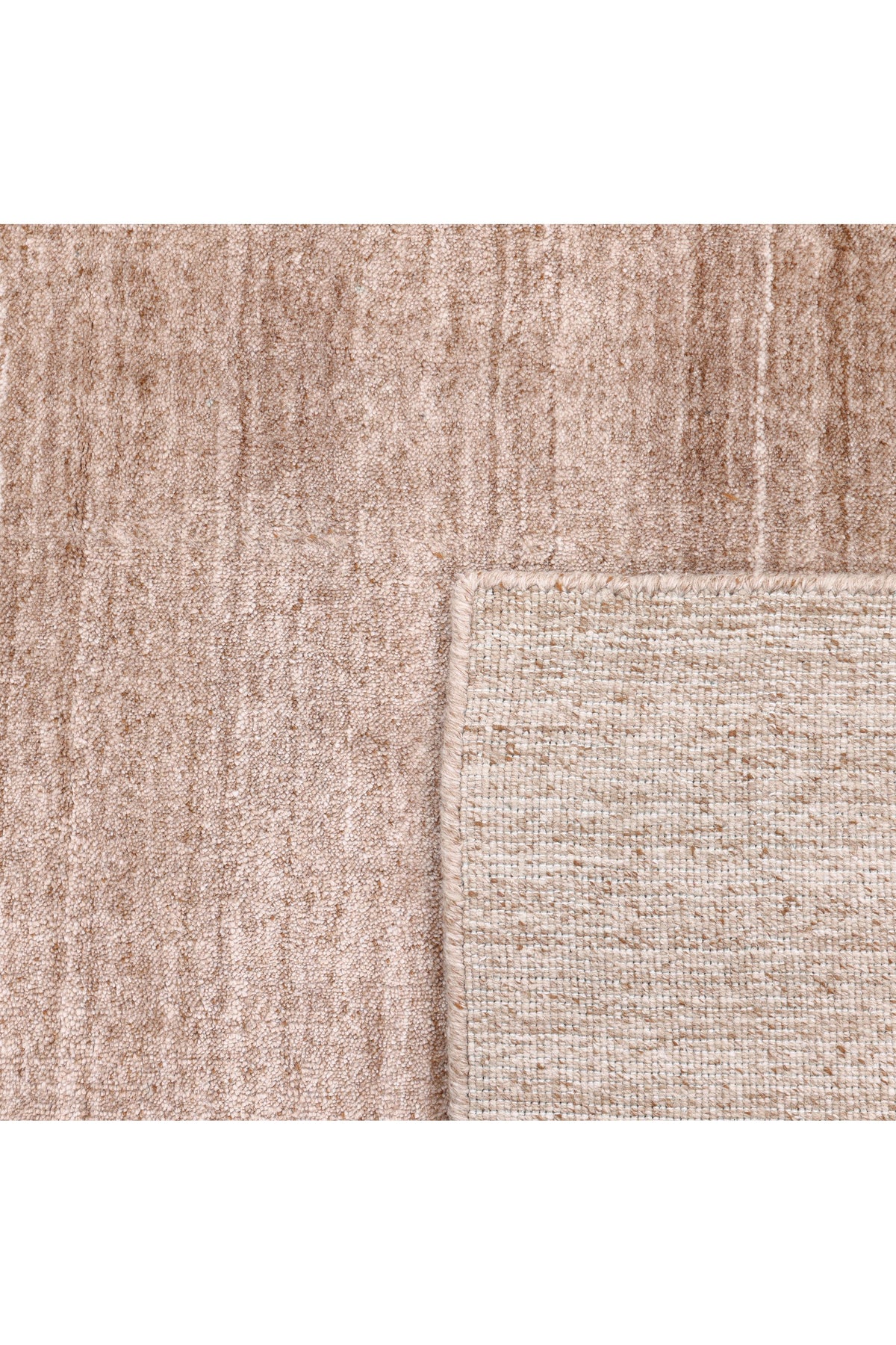 Harbor Hand-Loomed Contemporary Solid Beige Area Rug Beige