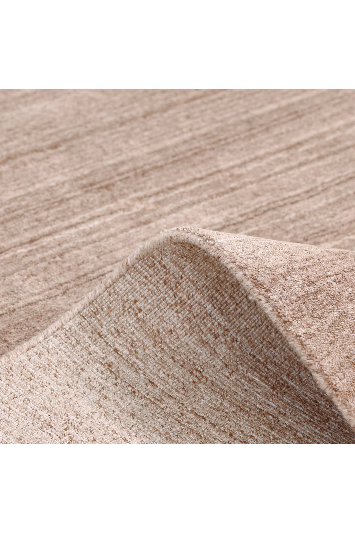 Harbor Hand-Loomed Contemporary Solid Beige Area Rug Beige