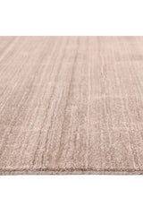 Harbor Hand-Loomed Contemporary Solid Beige Area Rug Beige