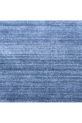 Harbor Hand-Loomed Contemporary Solid Blue Area Rug Blue