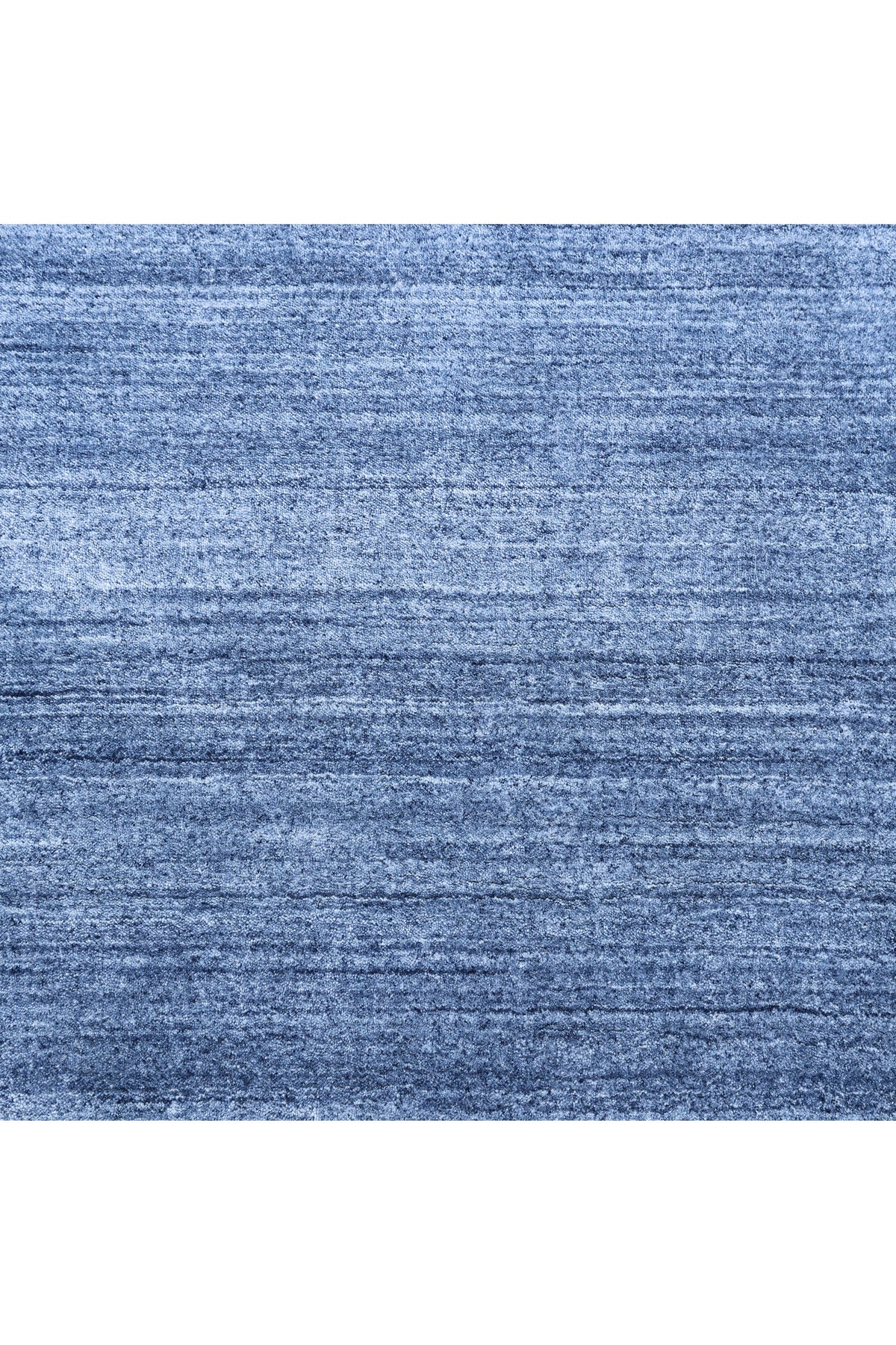Harbor Hand-Loomed Contemporary Solid Blue Area Rug Blue