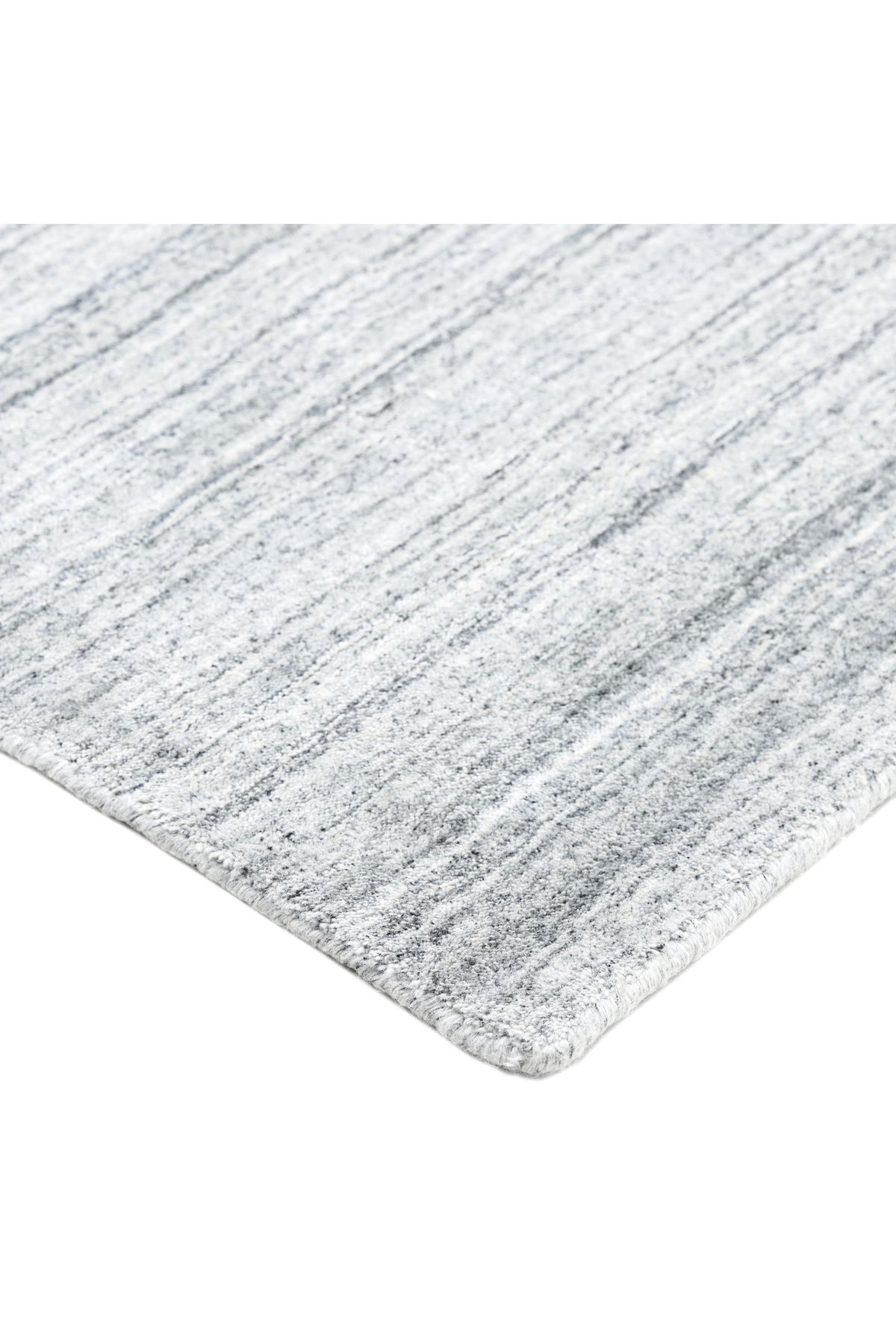 Harbor Hand-Loomed Contemporary Solid Gray Area Rug Gray