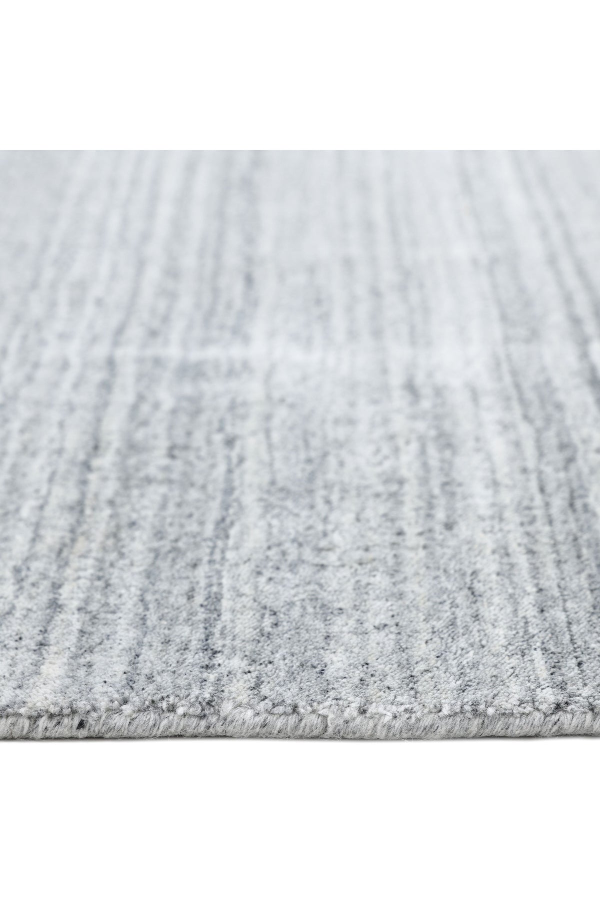 Harbor Hand-Loomed Contemporary Solid Gray Area Rug Gray
