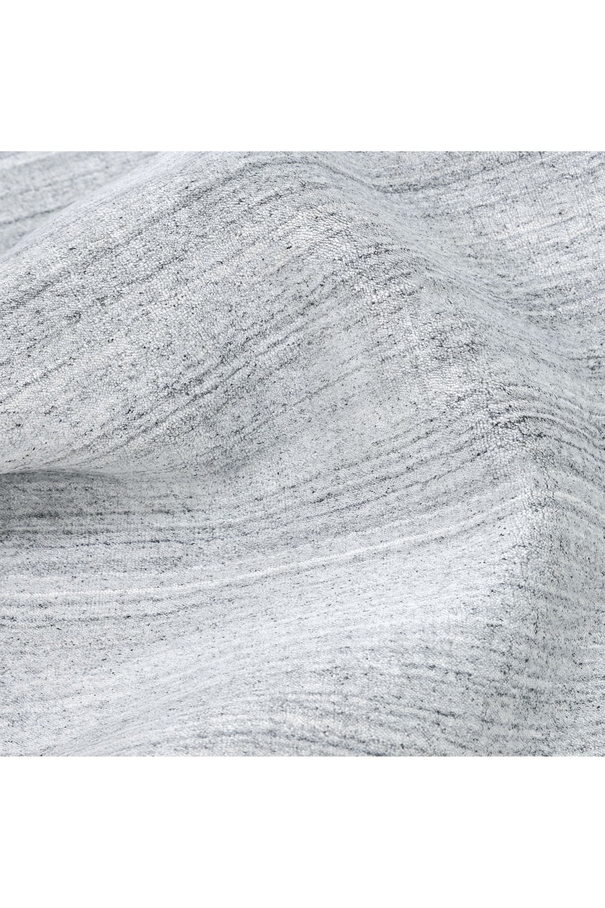 Harbor Hand-Loomed Contemporary Solid Gray Area Rug Gray